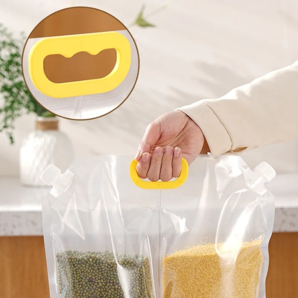 2-in-1 Reusable Food Storage Bag | Grain, Cereal & Dry Food Container