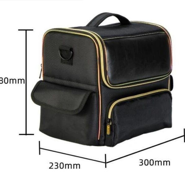 Large Capacity Women Travel Cosmetic Organizer Suitcase