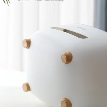 Ecoco Tissue Box With Multifunctional Holder