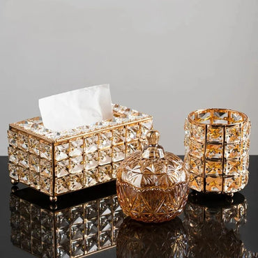 Creative Crystal Tissue Box