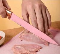 19 Pcs Kitchen Utensils With Knife Set