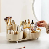 Posh Glamour Beauty Organizer | Multi-Section Makeup Storage Rack