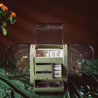 Large Capacity Luxury European Style Jewelry Box | Multi-Layer Organizer