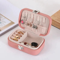 Mini Macaron Jewelry Box | Portable Travel Jewelry Organizer