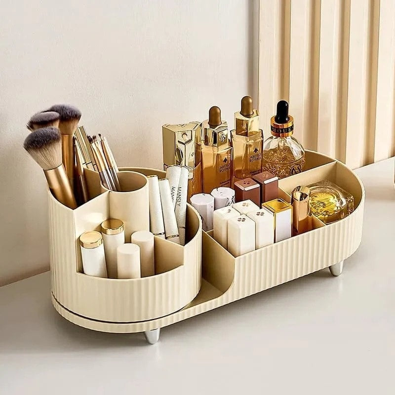 Posh Glamour Beauty Organizer | Multi-Section Makeup Storage Rack