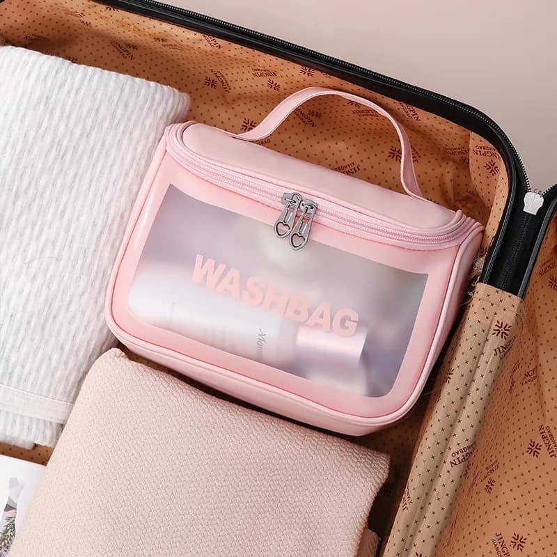 Travel Washbag Cosmetic Organizer | Waterproof Hanging Toiletry Bag