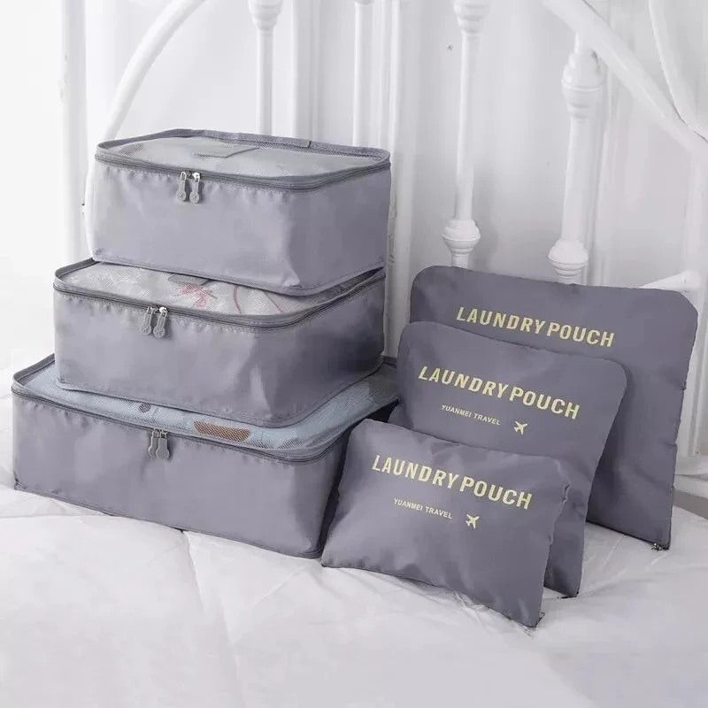 6 Pcs Travel Bag Set