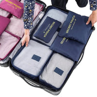 6 Pcs Travel Bag Set