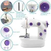 Mini Sewing Machine With 2 Speed Control