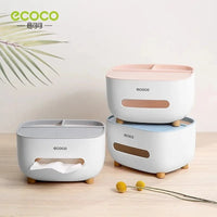 Ecoco Tissue Box With Multifunctional Holder
