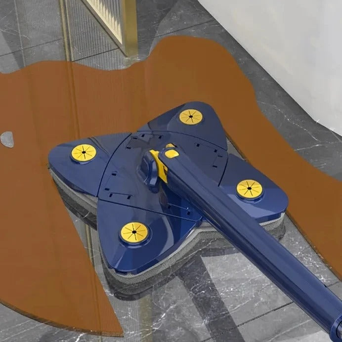 Rotatable 4 Leaf Twist Mop