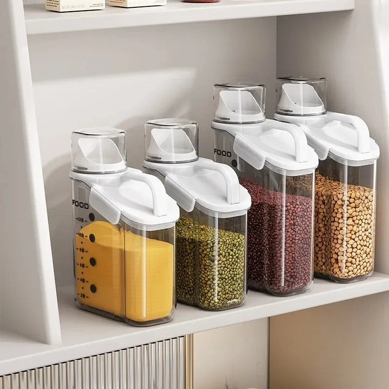 High Quality Food Storage Jar | Airtight Kitchen Grain Container