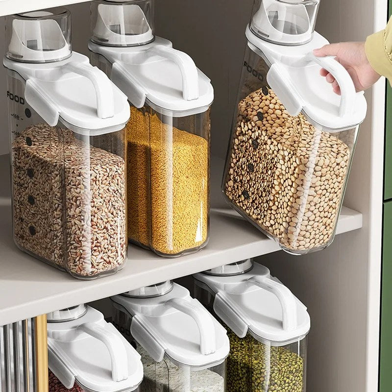 High Quality Food Storage Jar | Airtight Kitchen Grain Container