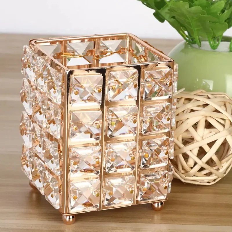 Crystal Makep Brush Holder