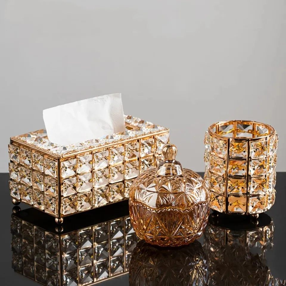 Creative Crystal Tissue Box