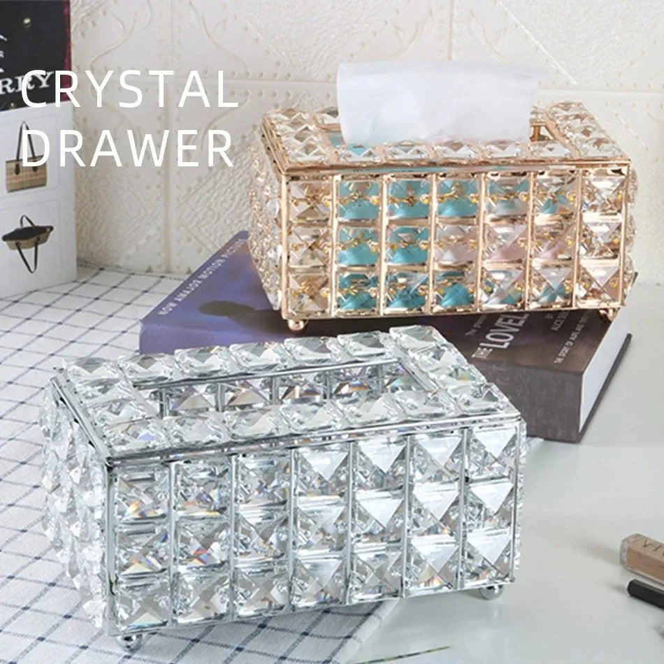 Creative Crystal Tissue Box