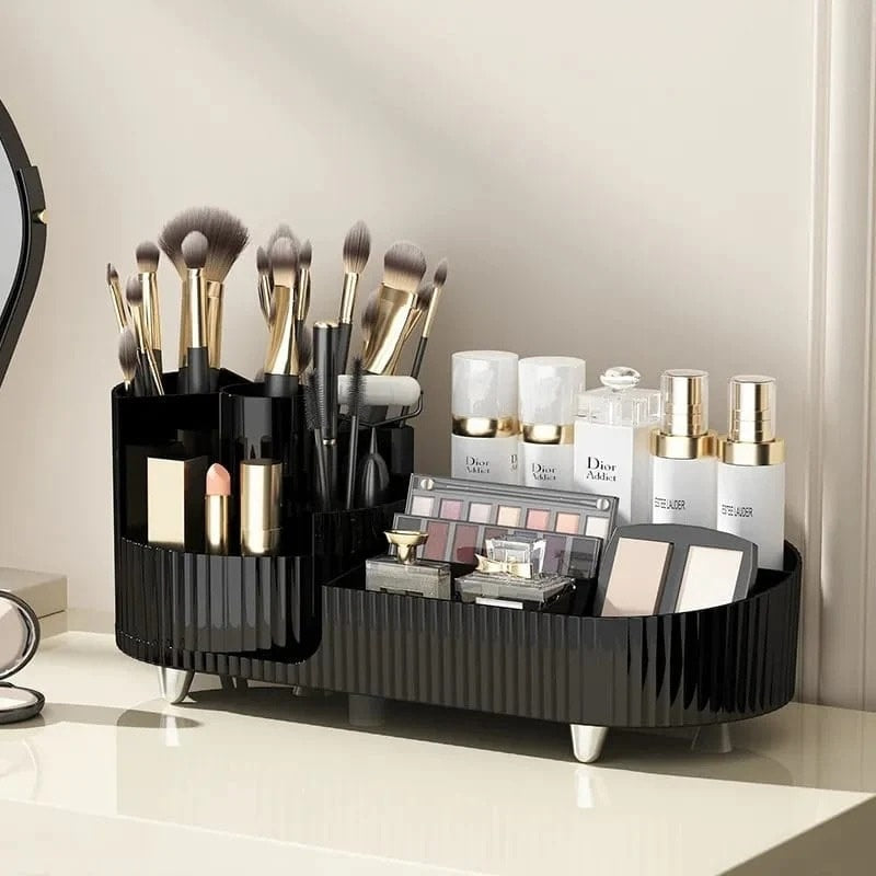 Posh Glamour Beauty Organizer | Multi-Section Makeup Storage Rack
