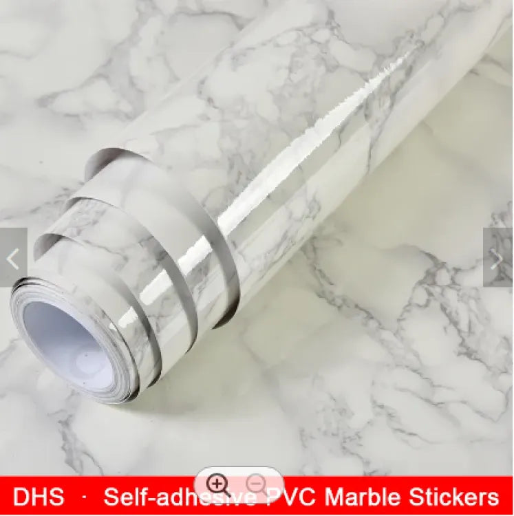 white Marble Sheet Marble Sheet for Kitchen - Anti Oil and Heat Resistant Wallpaper White Marble Sheet - 45×200