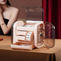 Large Capacity Luxury European Style Jewelry Box | Multi-Layer Organizer