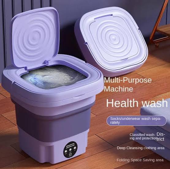 Portable Mini Washing Machine | Compact Electric Washer for Clothes | Ideal for Small Loads & Travel