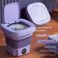 Portable Mini Washing Machine | Compact Electric Washer for Clothes | Ideal for Small Loads & Travel