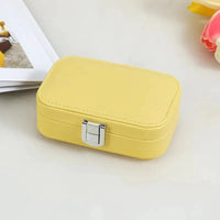 Mini Macaron Jewelry Box | Portable Travel Jewelry Organizer
