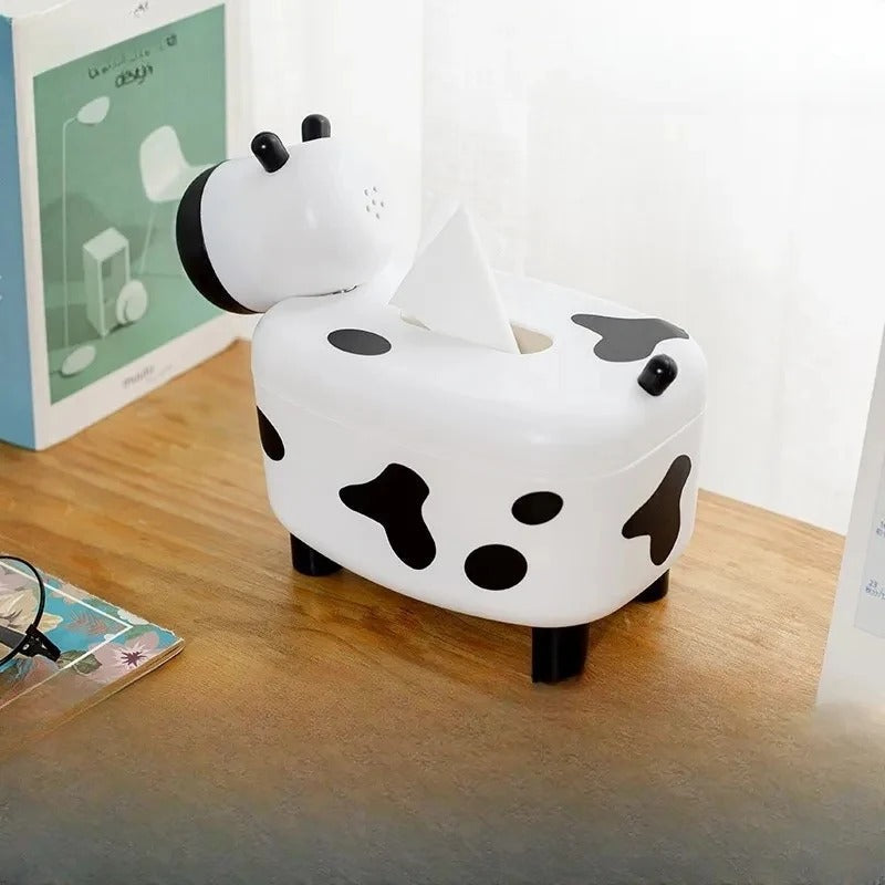 New Creative Desktop Tissue Box With Toothpick Holder