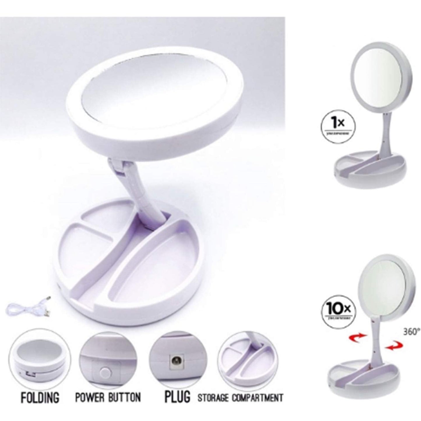 LED Light Makeup Mirror