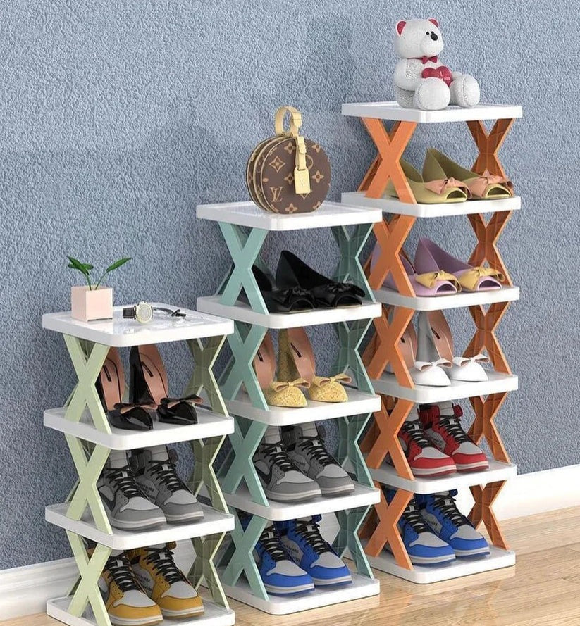 5 Layer Folding Shoe Rack