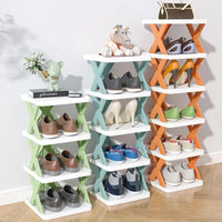 5 Layer Folding Shoe Rack