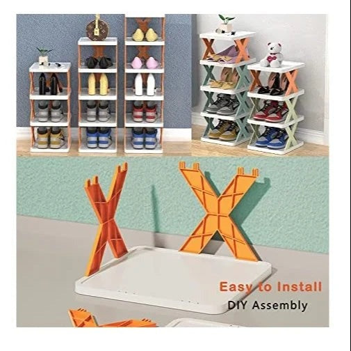 5 Layer Folding Shoe Rack