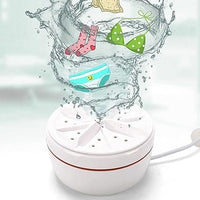 Portable Turbine Ultrasonic Washing Machine - (IMPORTED)