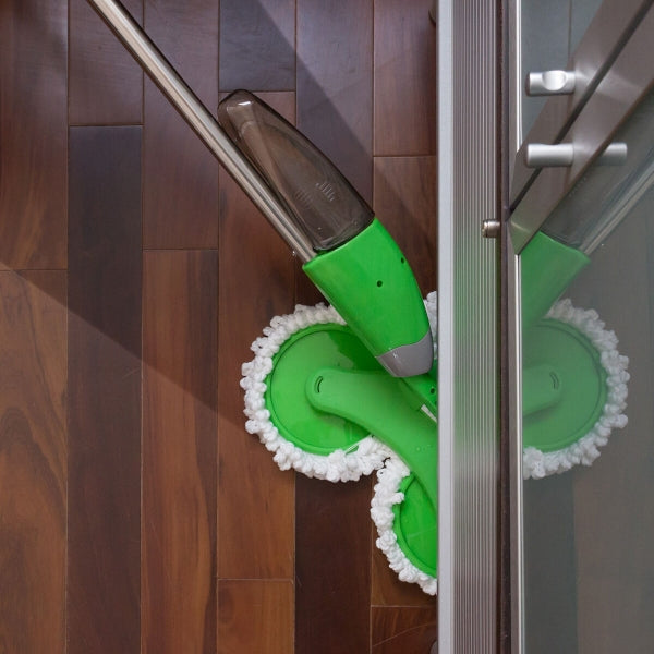 Triple Dust Mop With Spray Holder